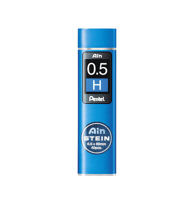 40 Pentel Ain Stein C275 Fallminen H 0,5 mm 40 Pentel Ain Stein C275 Fallminen H 0,5 mm