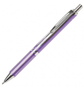 Pentel EnerGel BL407 Gelschreiber lilasilber 0,35 mm, Schreibfarbe: schwarz
