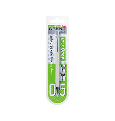 Druckbleistift Orenz, XPP505-WX, weiß, 0,5mm, B Druckbleistift Orenz, XPP505-WX, weiß, 0,5mm, B