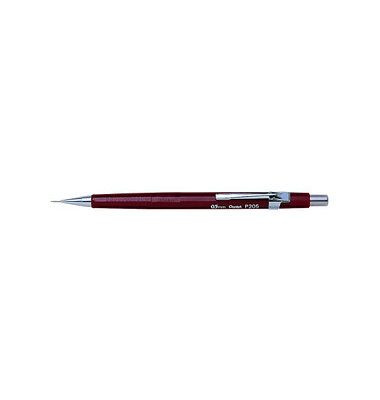 Druckbleistift Sharp 200 P205, P205-B, metallic-rot, 0,5mm, HB Druckbleistift Sharp 200 P205, P205-B, metallic-rot, 0,5mm, HB