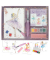 TOPModel Ballet Wassermalset 5 Farben, 1 Pinsel, Motiv-Papier, und Schwamm Wassermalset