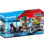Playmobil City Action 70572 Polizei-Motorrad - Verfolgung Spielfiguren-Set