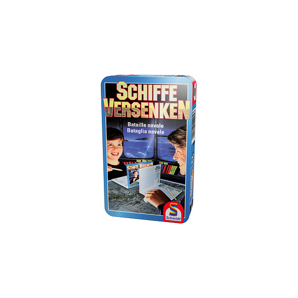 4001504512057 - MBS Schiffe Versenken in Metalldose Geschicklichkeitsspiel 4001504512057 Schmidt 4001504512057 - MBS Schiffe Versenken in Metalldose Geschicklichkeitsspiel 4001504512057 Schmidt