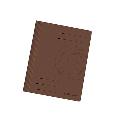 Schnellhefter 10900223, A4, braun, Karton