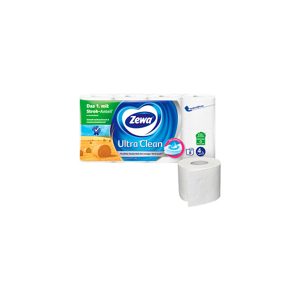 7322541452739 - Toilettenpapier Ultra Clean 830511 4-lagig weiß 135 Blatt Rolle 7322541452739 8 Rolle 7322541452739 - Toilettenpapier Ultra Clean 830511 4-lagig weiß 135 Blatt Rolle 7322541452739 8 Rolle