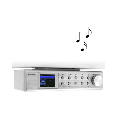 soundmaster IR1500SI Unterbauradio silber