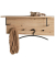 HAKU Möbel Wandgarderobe 37447 eiche Holz 4 Haken 80,0 x 30,0 cm