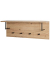 HAKU Möbel Wandgarderobe 37447 eiche Holz 4 Haken 80,0 x 30,0 cm