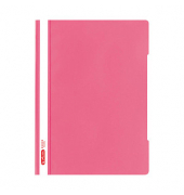 Schnellhefter Quality 50016211, A4, pink, Polypropylen (PP), Vorderdeckel transparent