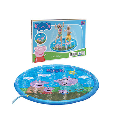 HAPPY PEOPLE Kinder-Wassersprinkler Peppa Pig blau