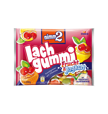 nimm2 Lachgummi Frucht & Joghurt Fruchtgummi nimm2 Lachgummi Frucht & Joghurt Fruchtgummi