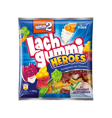 nimm2 Lachgummi Heroes Fruchtgummi nimm2 Lachgummi Heroes Fruchtgummi