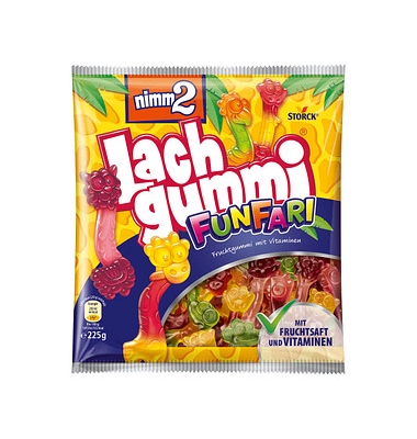 nimm2 Lachgummi FunFari Fruchtgummi