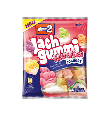 nimm2 Lachgummi Fluffies Fruchtgummi