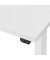 Sitz-Steh-Schreibtisch Move 1, elektrisch höhenverstellbar, 74-123cm (H), 140x80cm (BxT), rechteckig, eiche / weiß