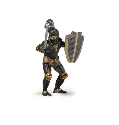 papo FantasyMittelalter 39275 Ritter mit schwarzer Rüstung Spielfigur
