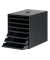 DURABLE Schubladenbox IDEALBOX PLUS  schwarz 1712001058, DIN C4 mit 7 Schubladen