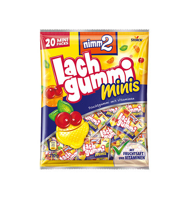 nimm2 Lachgummi mini Fruchtgummi nimm2 Lachgummi mini Fruchtgummi
