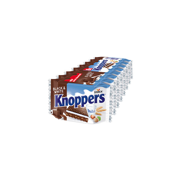 Knoppers Black & White - 25g
