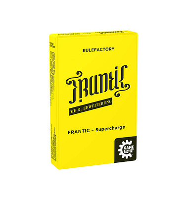 Frantic Supercharge Kartenspiel