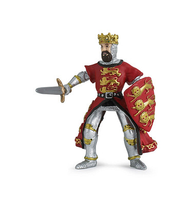 papo FantasyMittelalter 39338 Richard Löwenherz rot Spielfigur