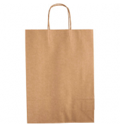 15 folia Tragetaschen XL braun 31,0 x 42,0 cm