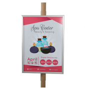 update displays Klapprahmen silber 46,9 x 64,3 cm