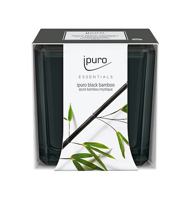 Duftkerzen black bamboo IFC2208 schwarz ca. 23 Stunden Brenndauer Duftkerzen black bamboo IFC2208 schwarz ca. 23 Stunden Brenndauer