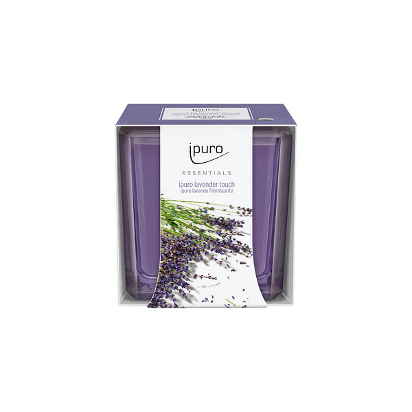 4051281982468 - Duftkerzen lavender touch IFC2210 lila ca 23 Stunden Brenndauer 4051281982468 Ipuro 4051281982468 - Duftkerzen lavender touch IFC2210 lila ca 23 Stunden Brenndauer 4051281982468 Ipuro
