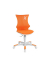 Topstar Kinderdrehstuhl Sitness X Chair 10, FX130CR44 orange, weiß Stoff