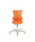 Topstar Kinderdrehstuhl Sitness X Chair 10, FX130CR44 orange, weiß Stoff