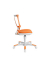 Topstar Kinderdrehstuhl Sitness X Chair 10, FX130CR44 orange, weiß Stoff