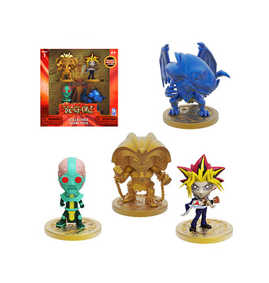 BOTI Yu-Gi-Oh! 38460 Yugi, Jinzo, Exodia & Blauäugiger weißer Drache Spielfiguren-Set