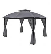 Garden Pleasure Pavillon Kama rechteckig, anthrazit
