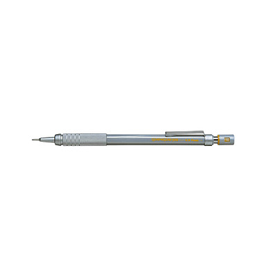 Druckbleistift Graphgear 500 PG51, PG519-G, silber, 0,9mm, HB