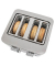 Toaster PC-TA 1252 PC-TA 1252, silber, 1260 - 1500 Watt