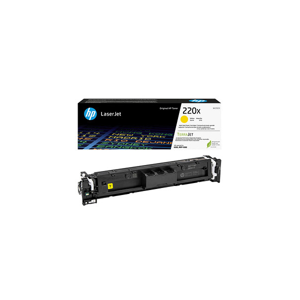 0193808760310 - 220X Original LaserJet Tonerkartusche Gelb ca 5500 Seiten hohe Reichweite TerraJet Technologie für Color LaserJet Pro und Enterprise