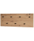 HAKU Möbel Wandgarderobe 37442 eiche Holz 7 Haken 80,0 x 30,0 cm
