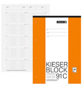 Arbeitsblock Kieserblock T-Konten DIN A4 T-Konten Lineatur 91C Kieserblock