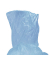 Regenponcho, blau, Größe Einheitsgröße