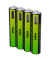 4 VERICO Akkus mit Ladegerät LoopEnergy AAA900 Micro AAA 600 mAh