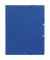 Eckspannmappe - 55462E, Din A4 blau Karton 350g, f&uuml;r ca. 250 Blatt  (80 g/m&sup2;)