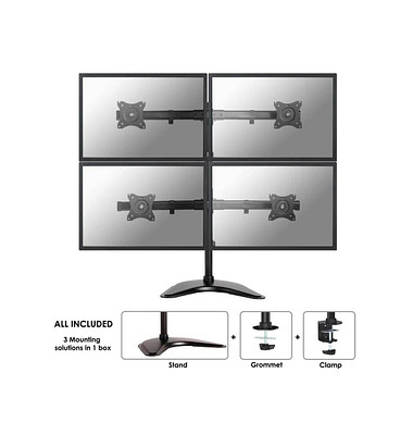 Neomounts Select TIS 10-27 4TFT schwarz Max.32KG