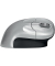 Vertikalmaus Grip Mouse, 2 Tasten, kabellos, USB-Funk, Rechtsh&auml;nder, ergonomisch, optisch, silber