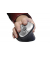 Vertikalmaus Grip Mouse, 2 Tasten, kabellos, USB-Funk, Rechtsh&auml;nder, ergonomisch, optisch, silber