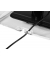 Monitorständer Q-riser 50, Platte: 37,2x28,1cm, Tragf.: 15 kg, farblos