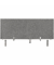 Bakker Tischtrennwand U-Form o. Acrylfenster_ grau_60cm tief