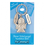 Schlüsselanhänger 003 Schutzengel silber
