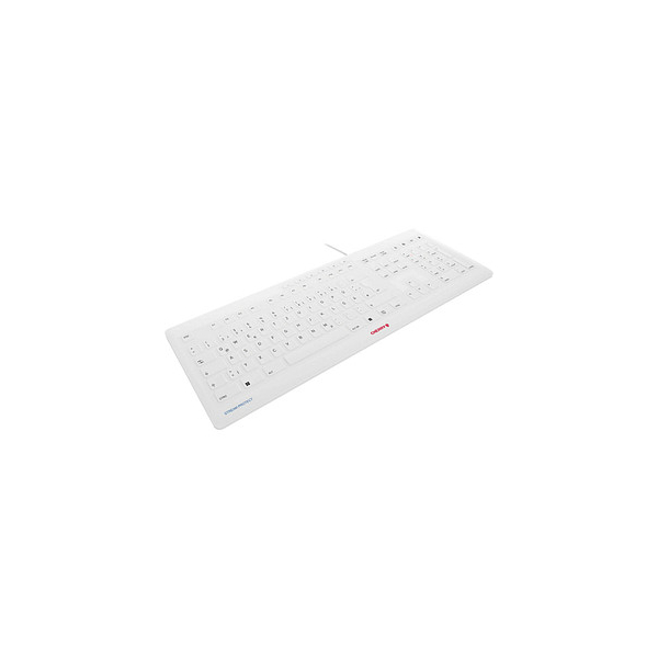 4025112106255 - JK-8502DE-0 CHERRY TAS STREAM PROTECT KEYBOARD Corded DE-Layout weiß JK-8502DE-0 4025112106255