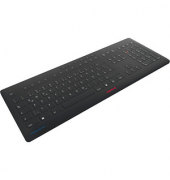 CHERRY STREAM PROTECT Tastatur kabellos schwarz